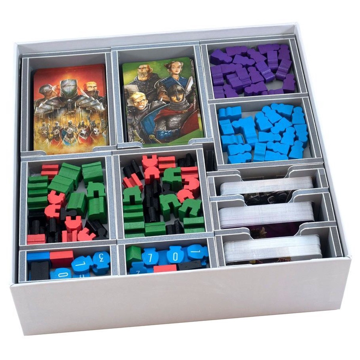Folded Space Box Insert for Paladins of the West Kingdom
