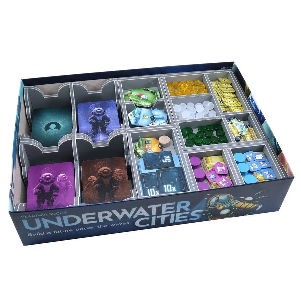 Folded Space Box Insert for Underwater Cities & Expansion