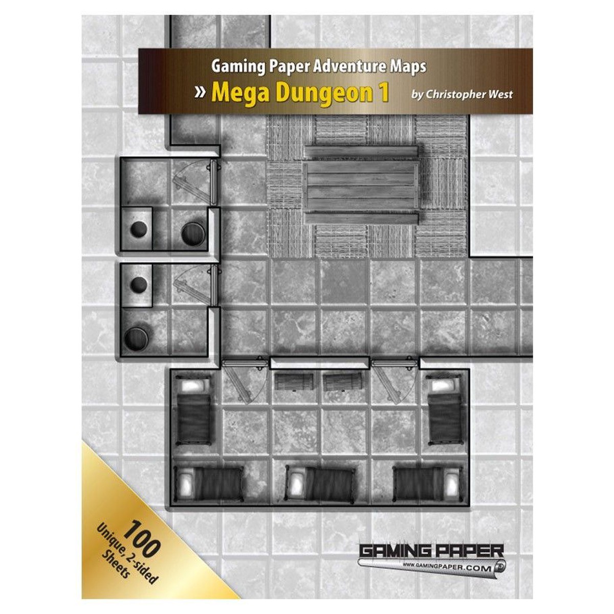 Gaming Paper Advanced Mega Dungeon 1