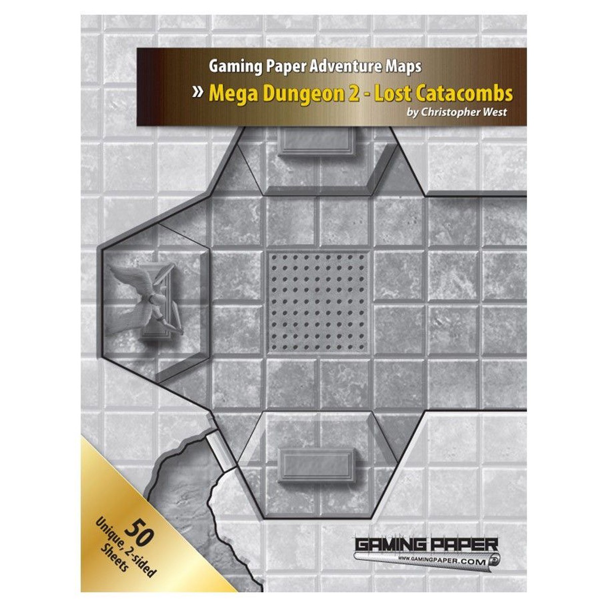 Gaming Paper Advanced Mega Dungeon 2 - Lost Catacombs