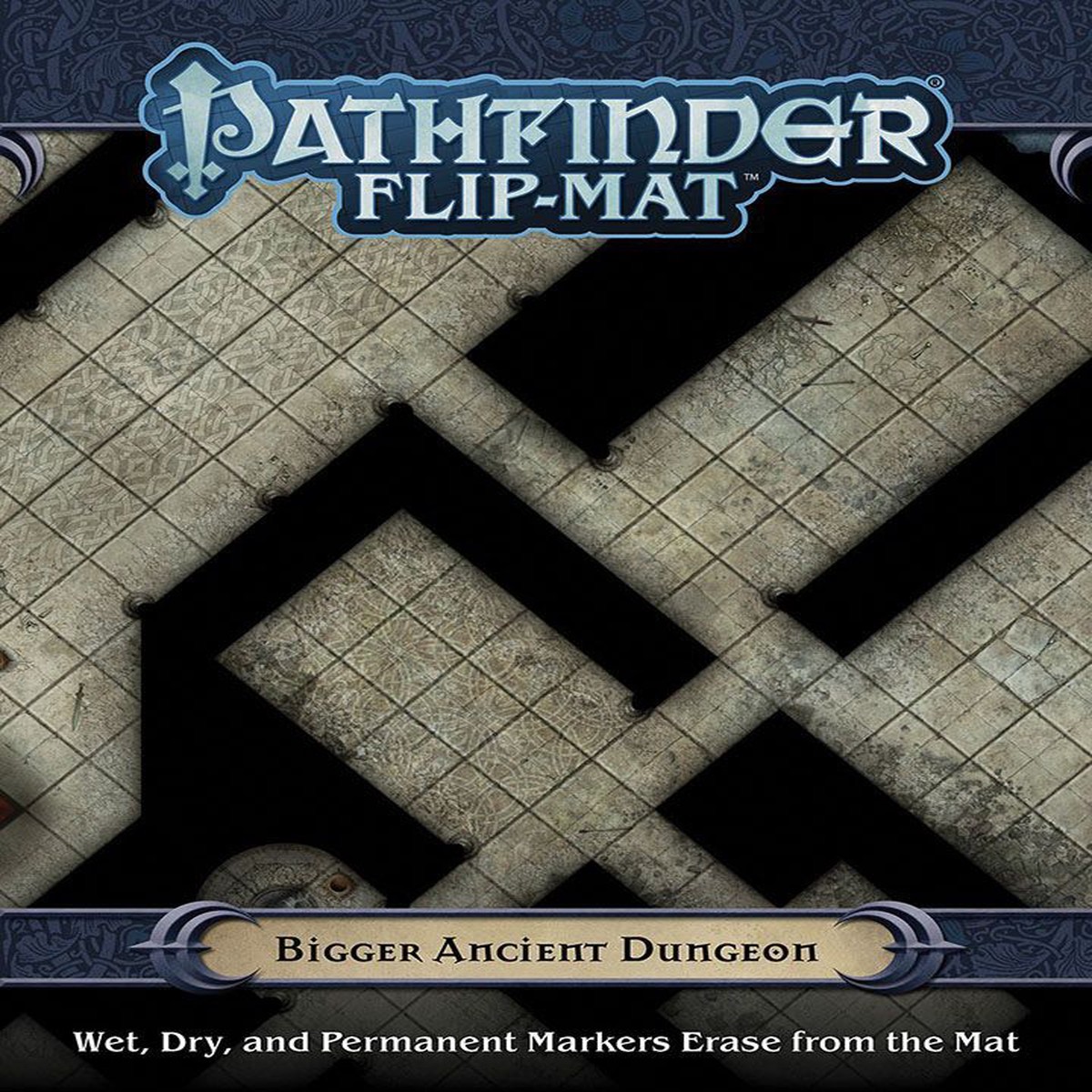 Pathfinder Flip Mat Bigger Ancient Dungeon