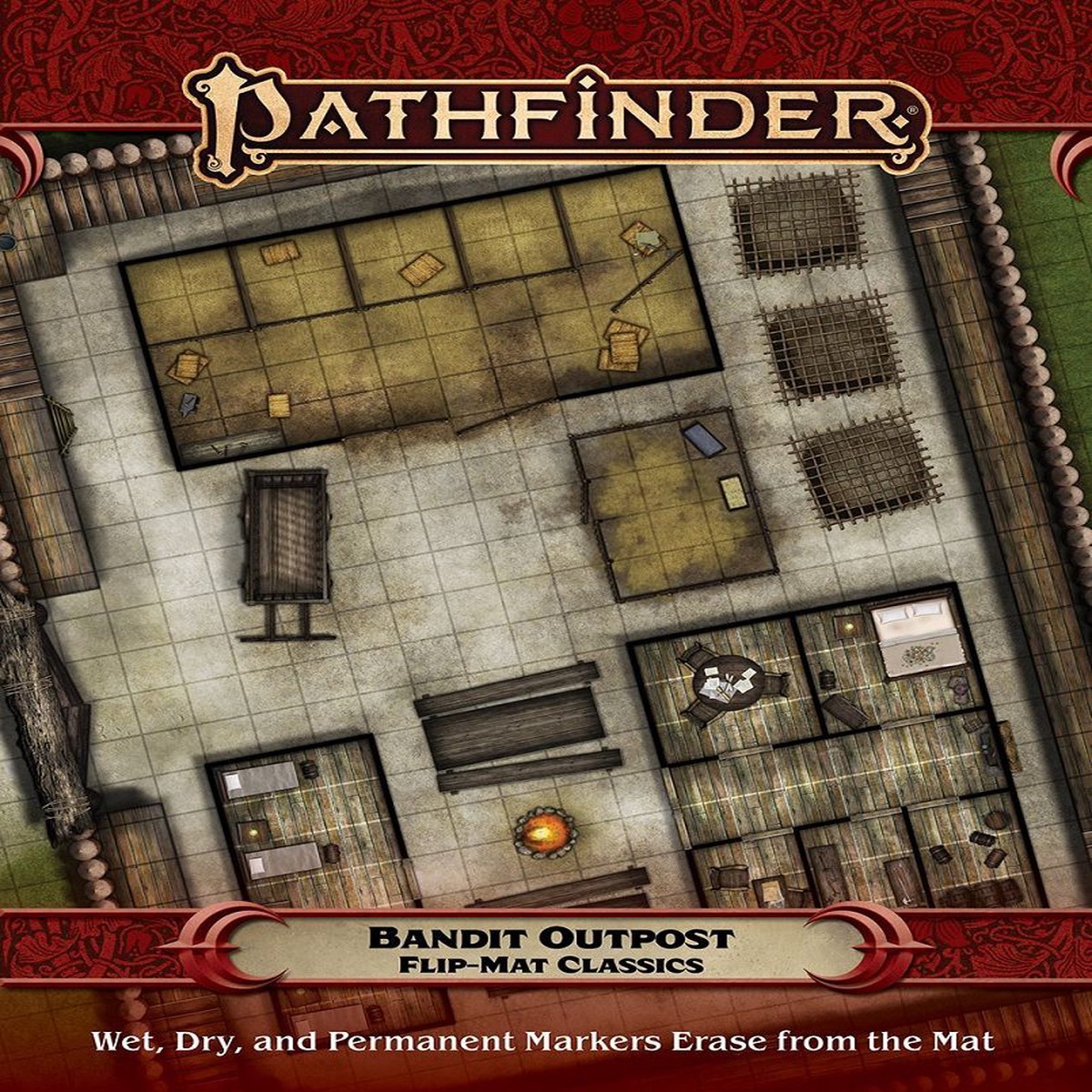Pathfinder Flip Mat Classic Bandit Outpost
