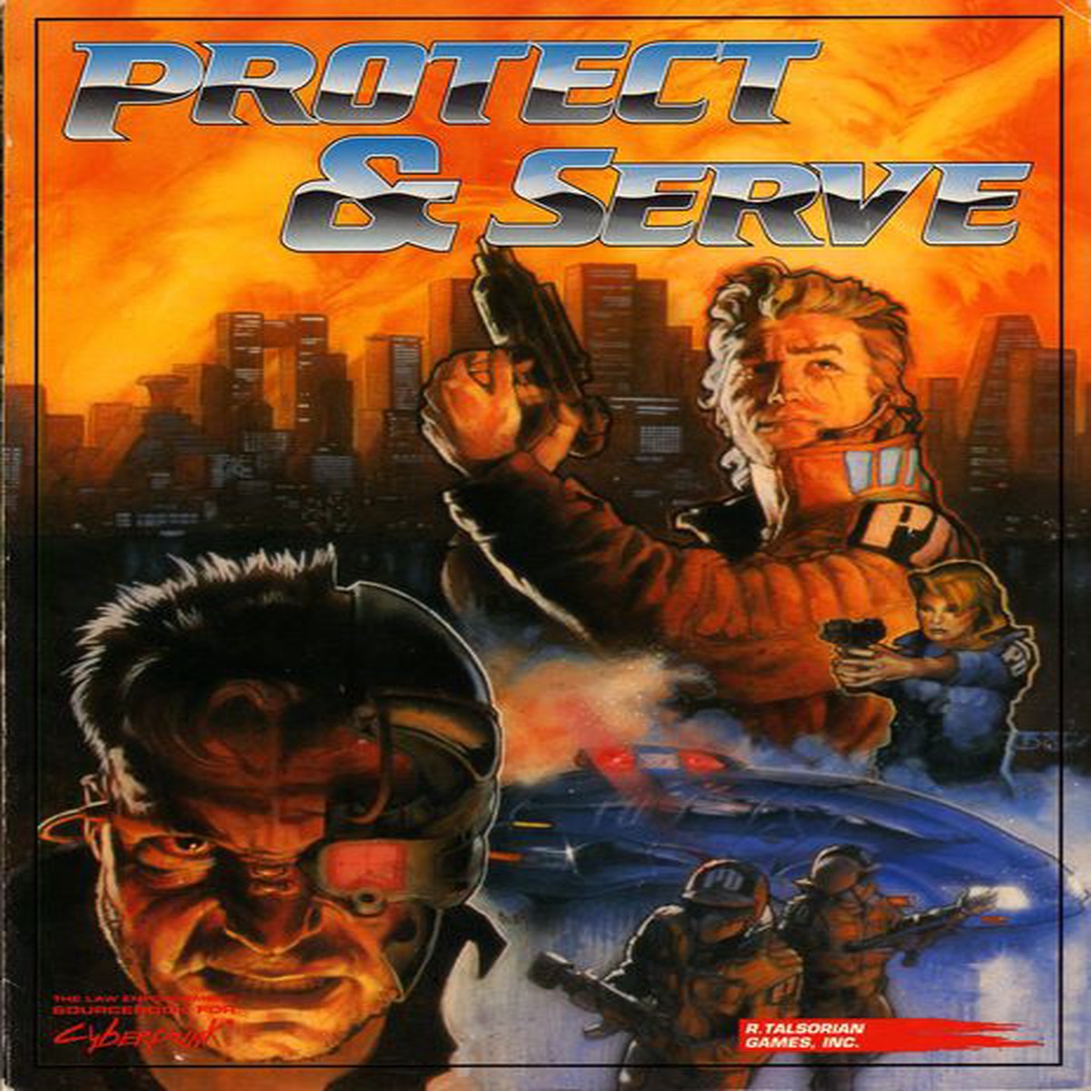 Cyberpunk 2020 RPG Protect & Serve