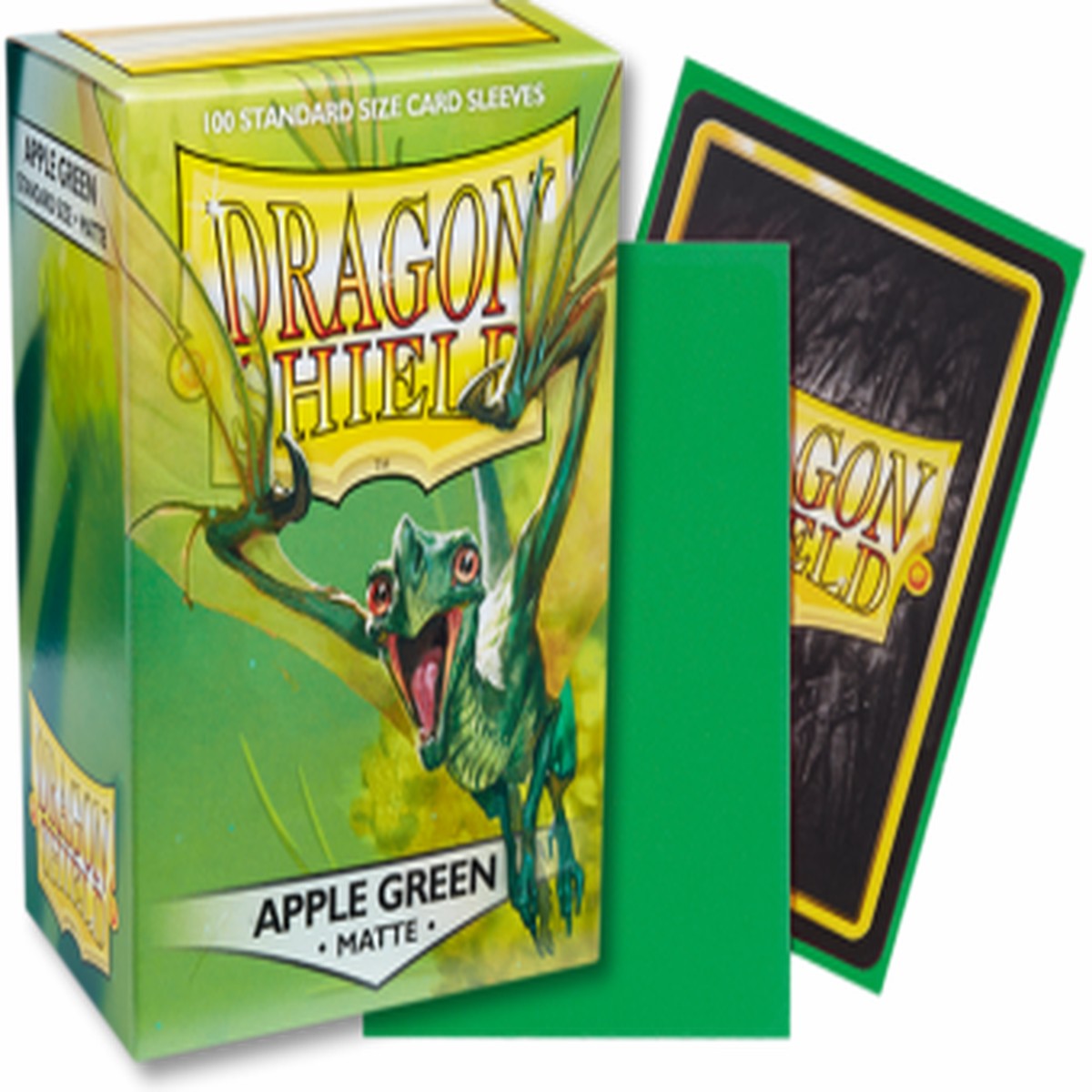Dragon Shield Matte Standard Sleeves 100ct Apple Green (11018)