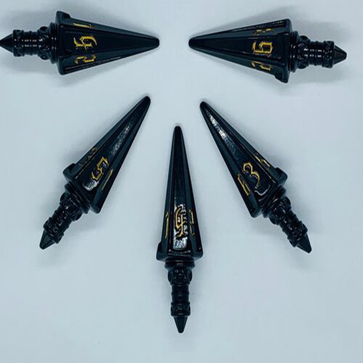 PolyHero Rogue Nightshade: Level Up Pack 5D6 Short Swords
