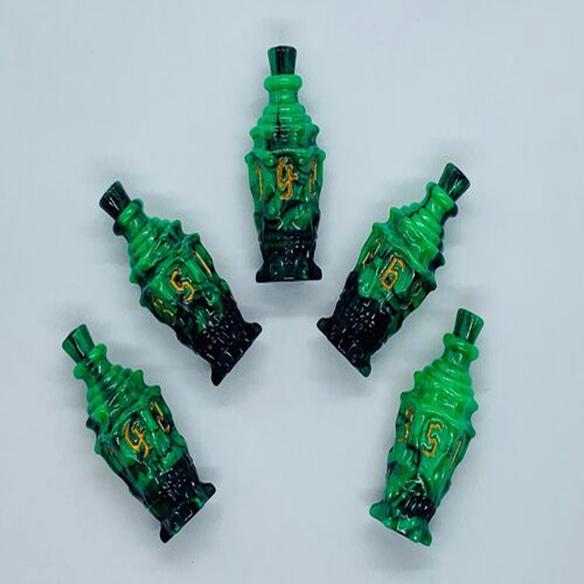 PolyHero Rogue Vicious Venom: Level Up Pack 5D6 Poison Vials