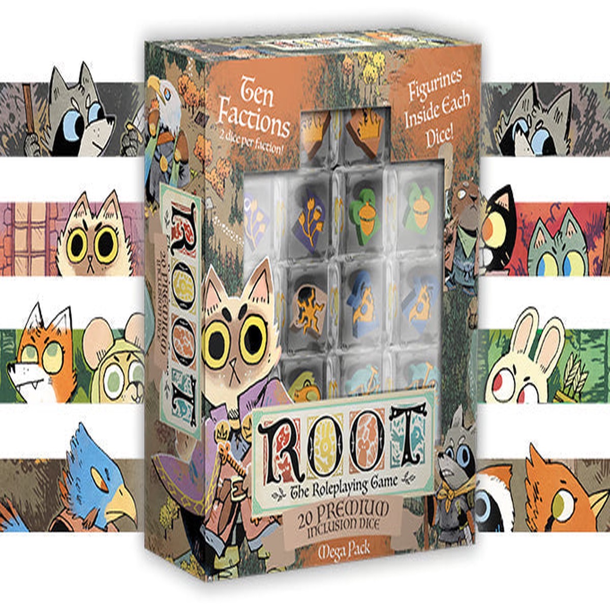 Root RPG FanRoll Dice: Megapack