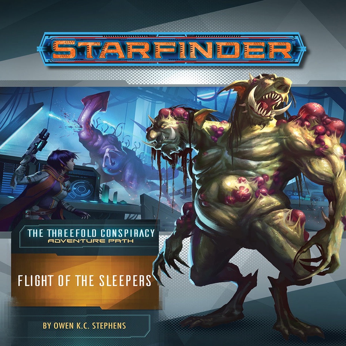 Starfinder Adventure Path The Threefold Conspiracy Part 2 - Flight of the Sleepers
