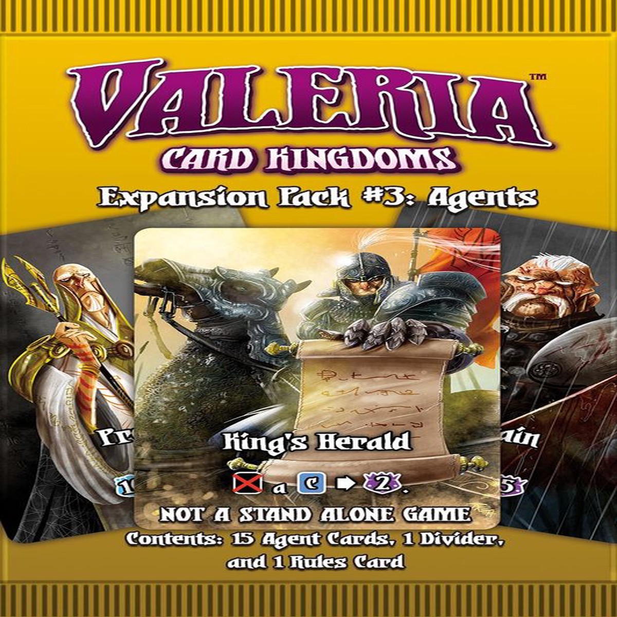 Valeria: Card Kingdoms Expansion Pack #03: Agents