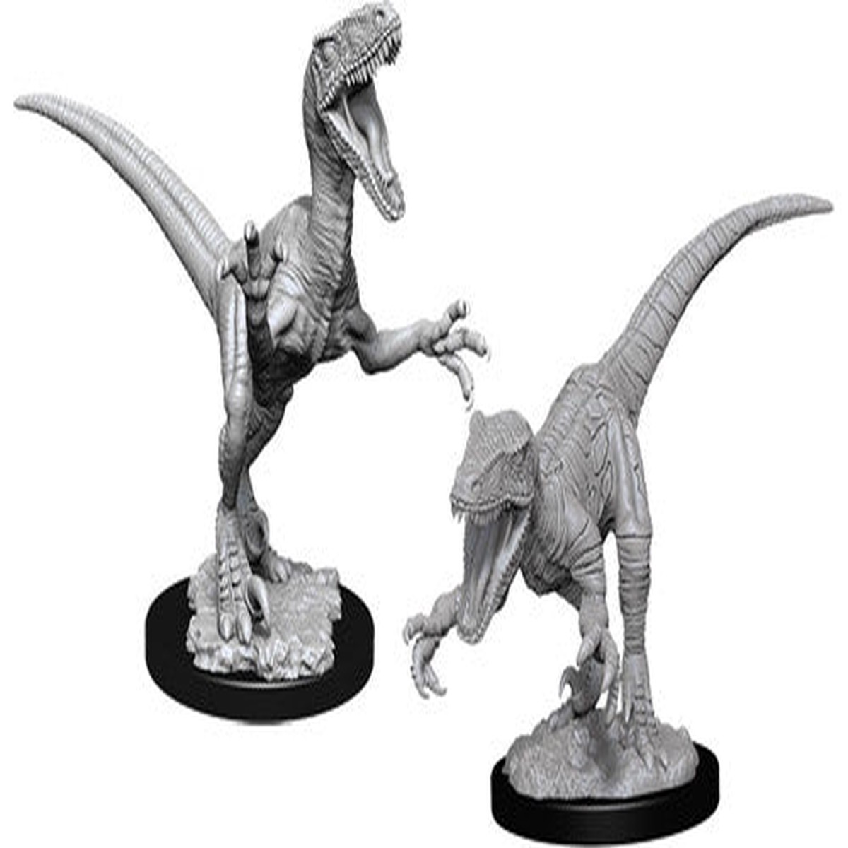 WizKids Deep Cuts Unpainted Miniatures: Raptors