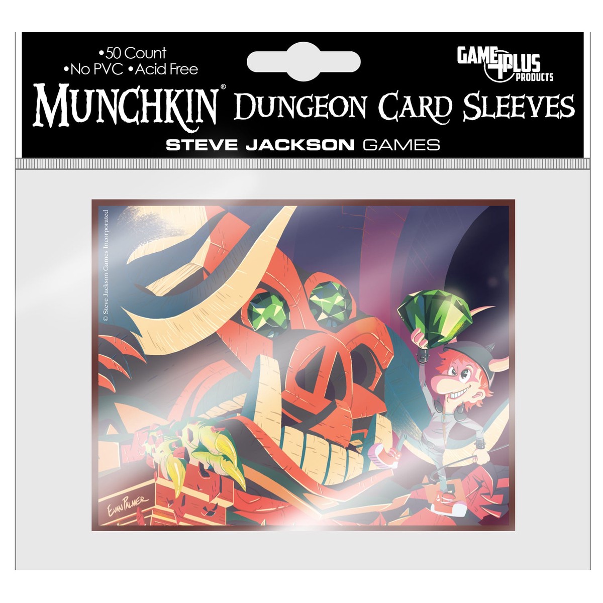 Card Game Sleeves Munchkin Dungeon