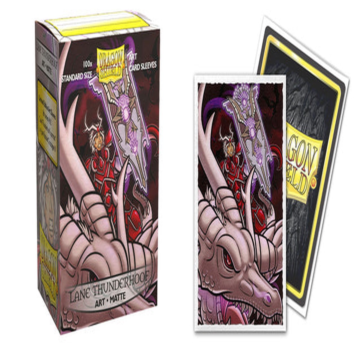 Dragon Shield Matte Art Standard Sleeves 100ct Lane Thunderhoof (12044)