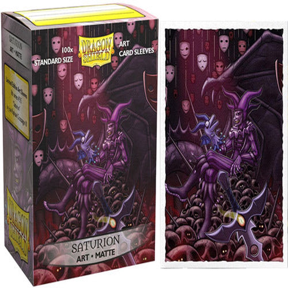 Dragon Shield Matte Art Standard Sleeves 100ct Saturion (12034)