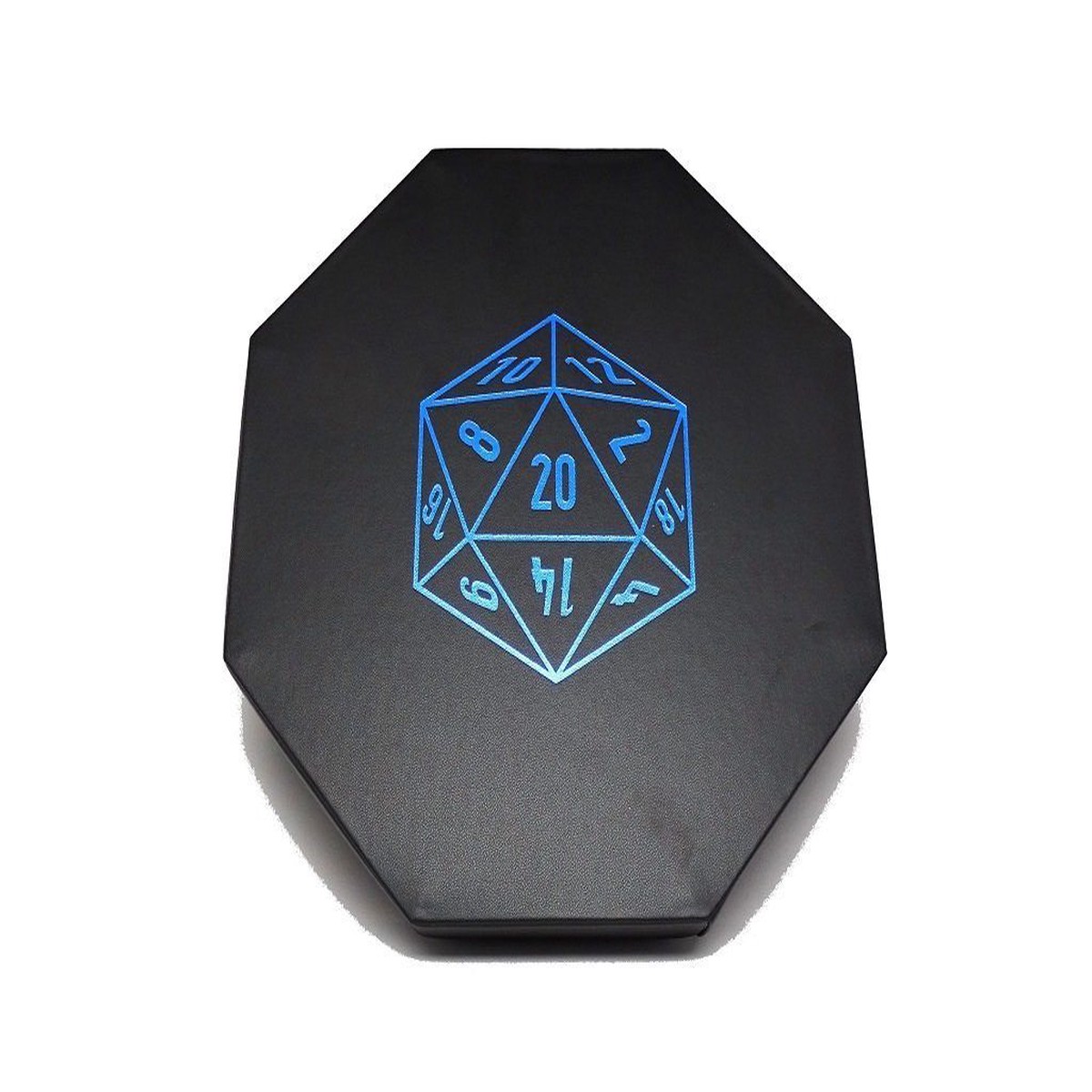 Easy Roller D20 Design Dice Tray With Dice Staging Area and Lid