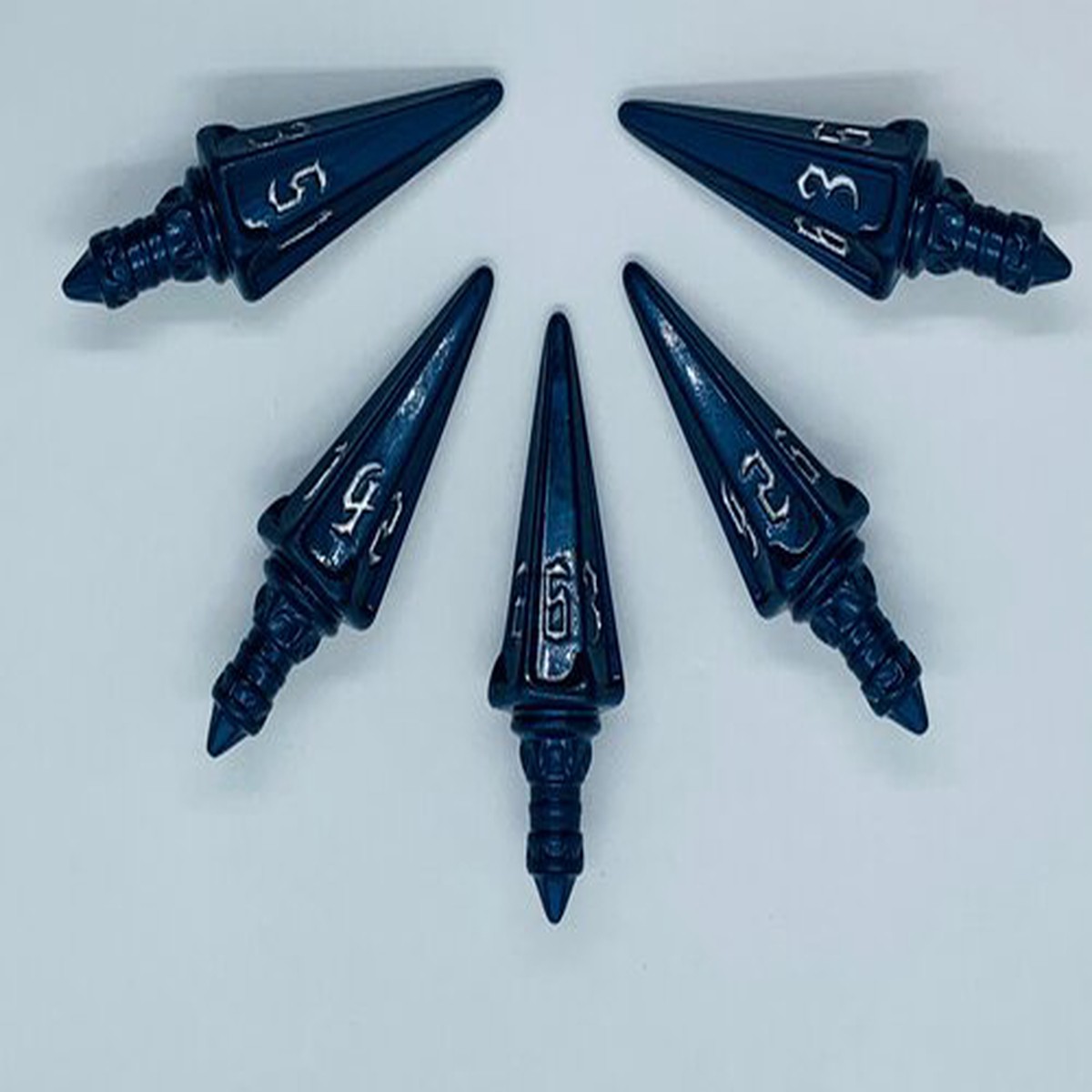 PolyHero Rogue Midnight Blue: Level Up Pack 5D6 Short Swords