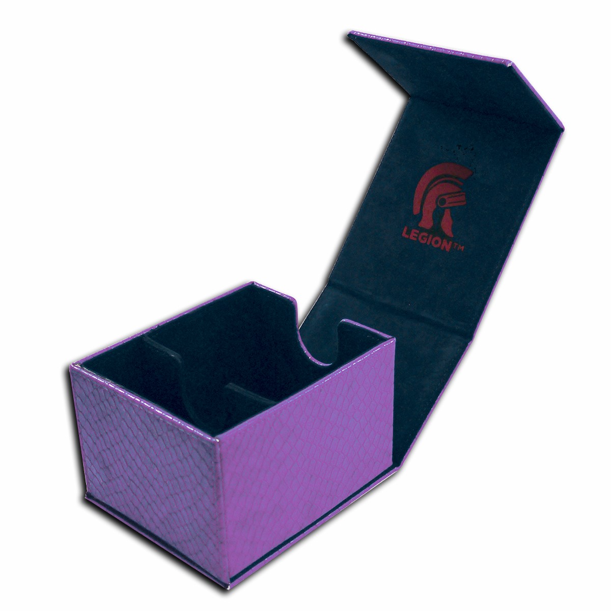 Legion Dragon Hide Hoard Plus Deck Box Purple