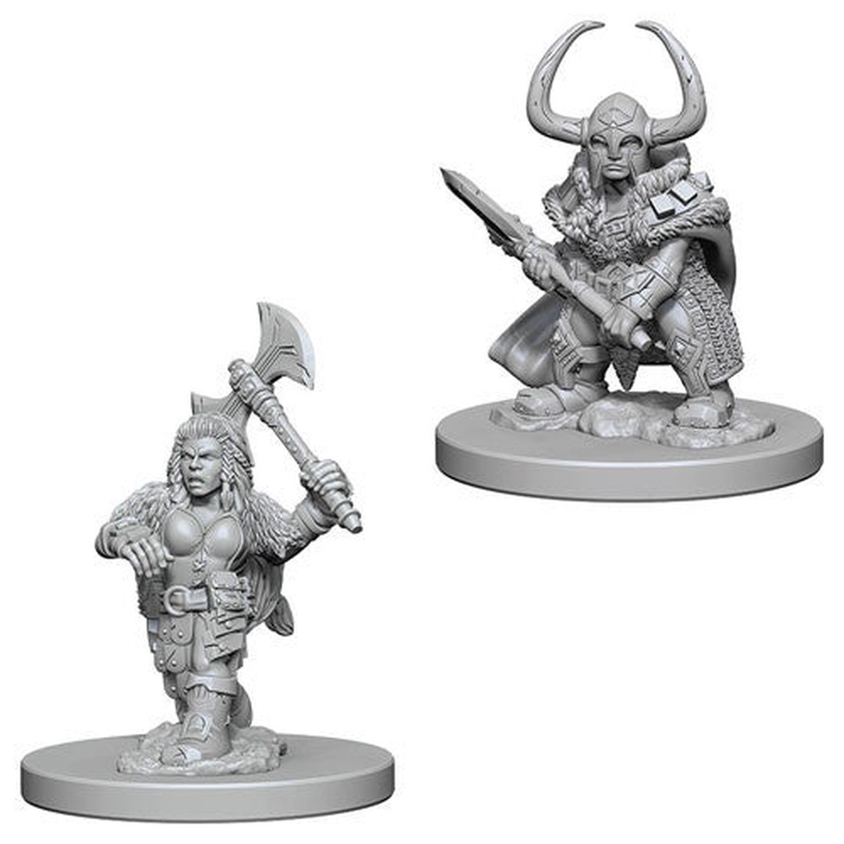 D&D Nolzur's Marvelous Unpainted Miniatures: Dwarf Female Barbarian