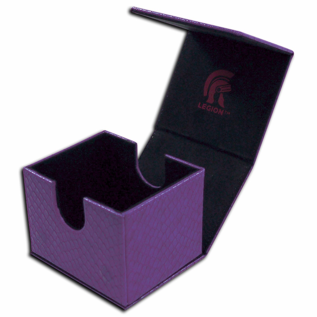 Legion Dragon Hide Hoard V2 Deck Box Purple