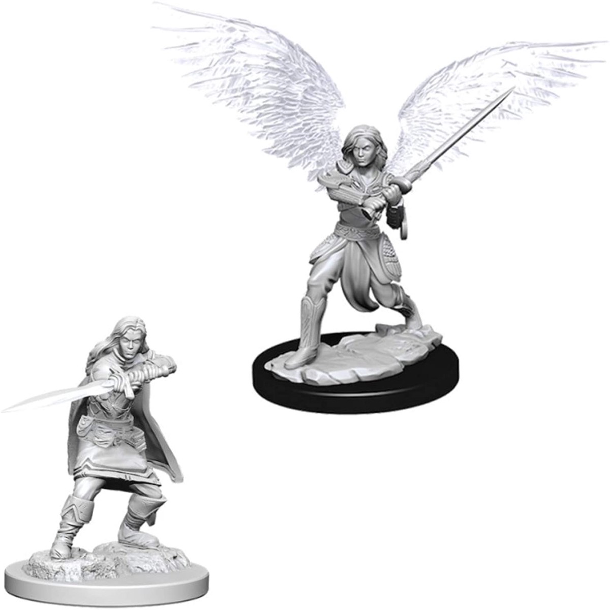 D&D Nolzur's Marvelous Unpainted Miniatures: Aasimar Female Fighter