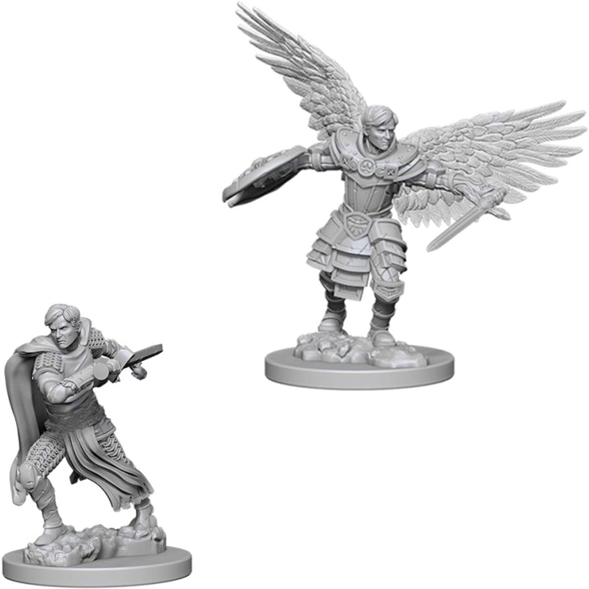 D&D Nolzur's Marvelous Unpainted Miniatures: Aasimar Male Fighter