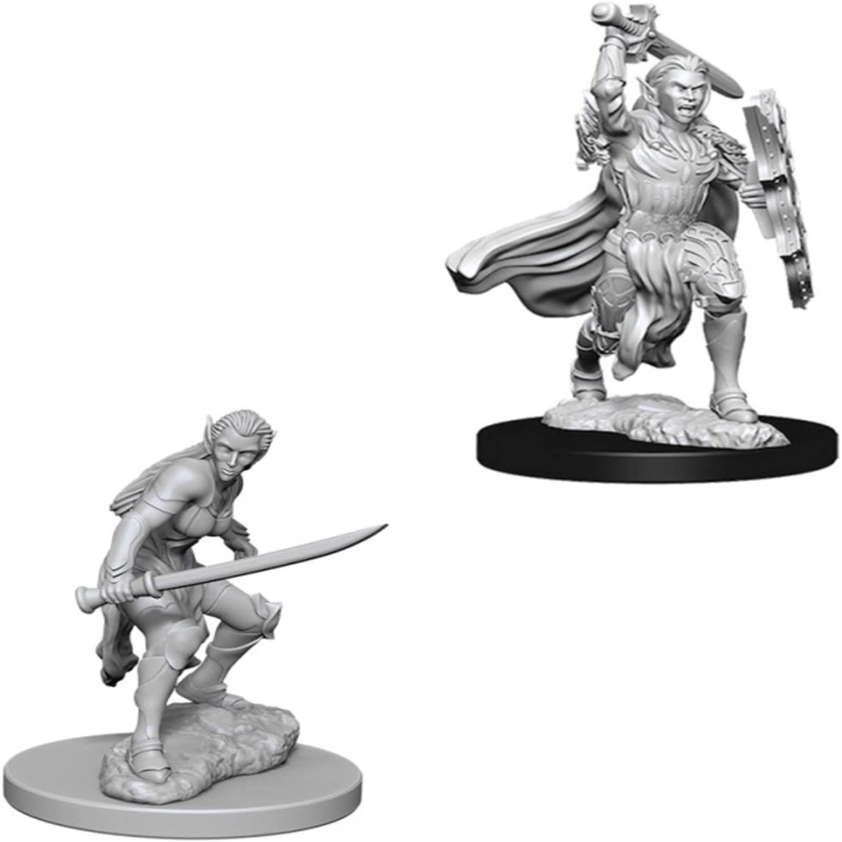 D&D Nolzur's Marvelous Unpainted Miniatures: Elf Female Fighter