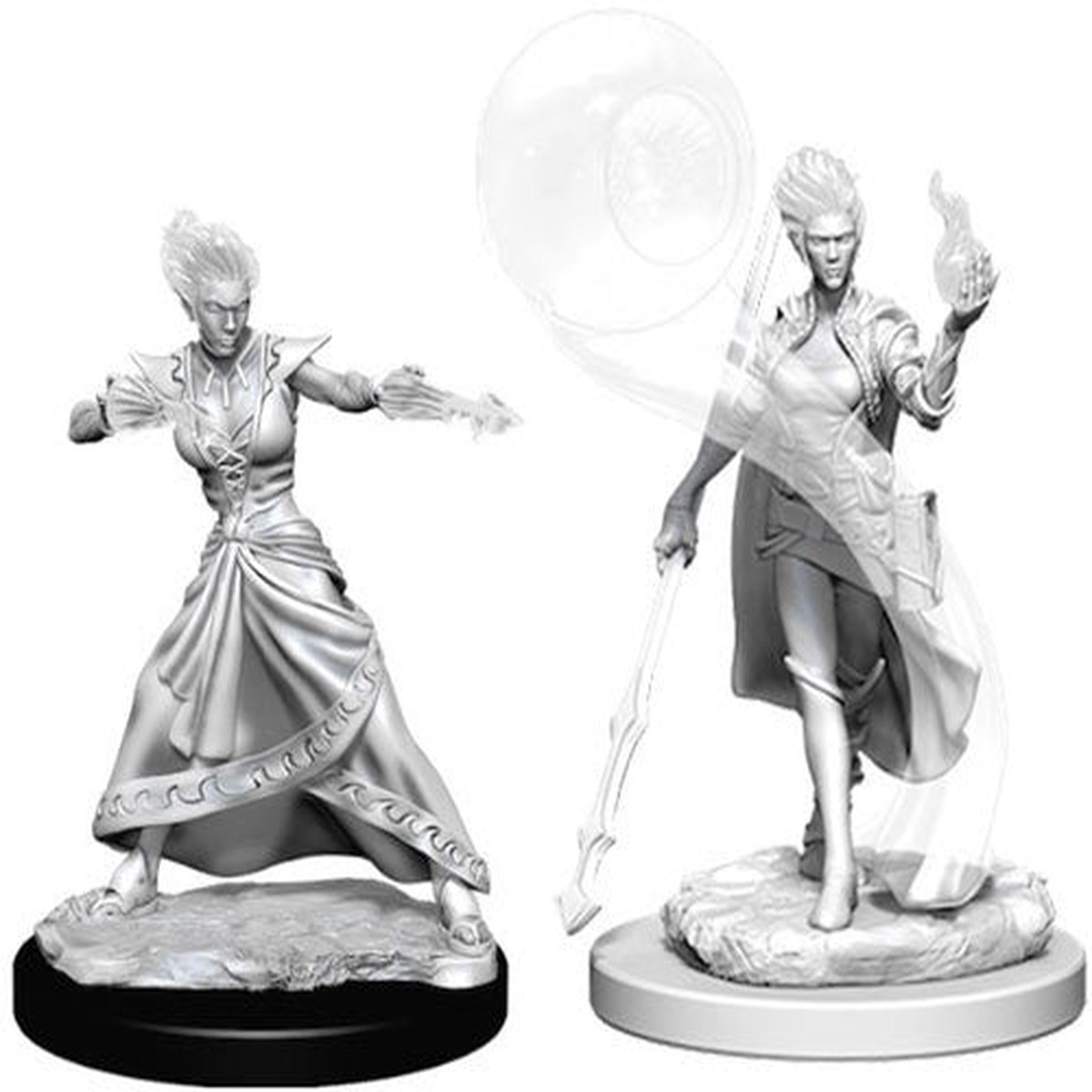 D&D Nolzur's Marvelous Unpainted Miniatures: Fire Genasi Female Wizard
