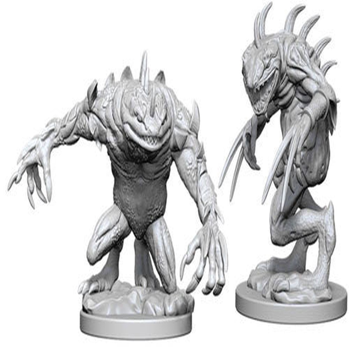 D&D Nolzur's Marvelous Unpainted Miniatures: Grey Slaad & Death Slaad
