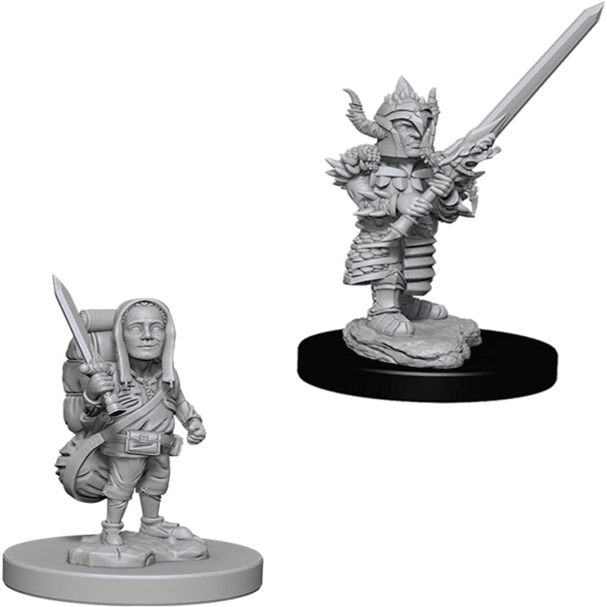 D&D Nolzur's Marvelous Unpainted Miniatures: Halfling Male Fighter