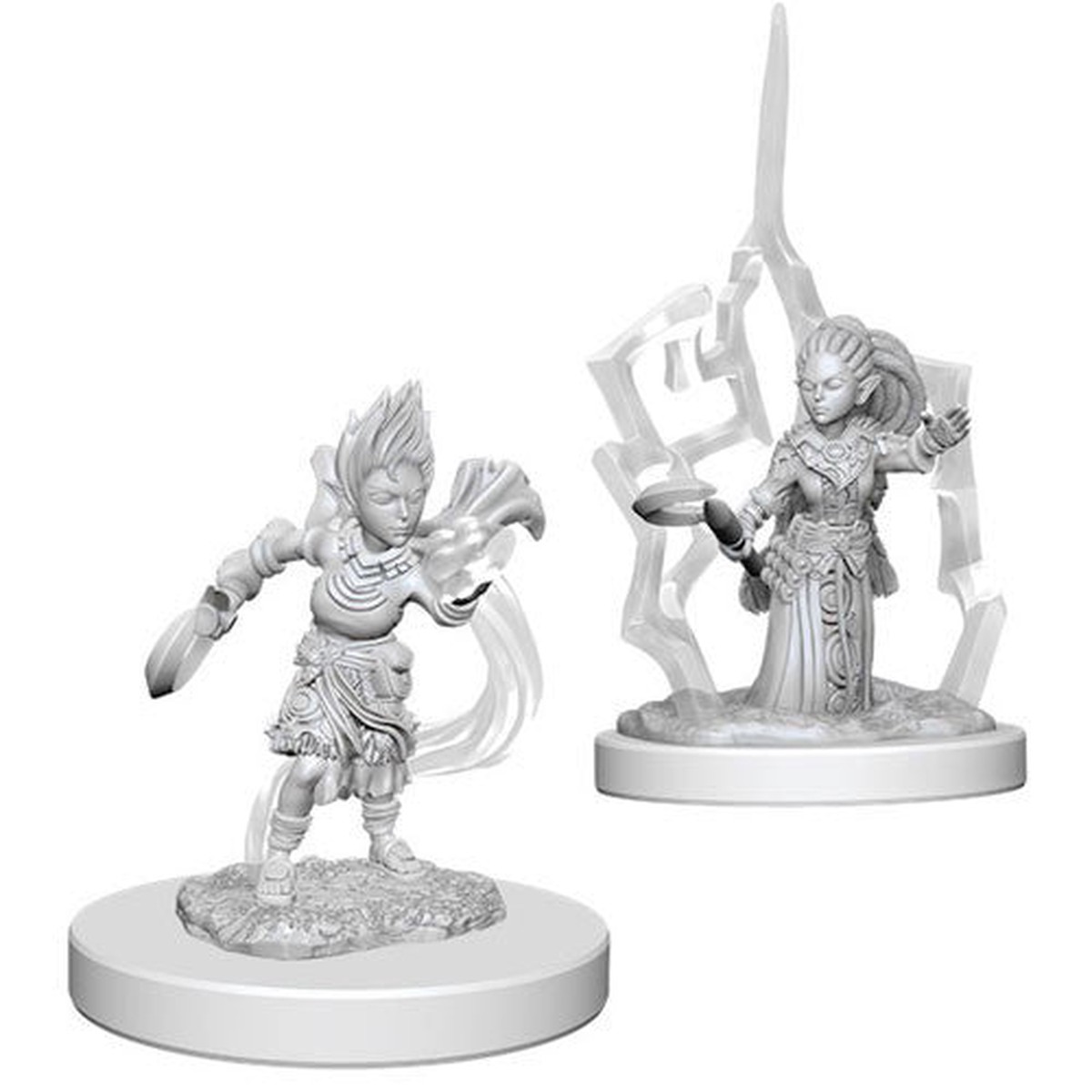 Pathfinder Deep Cuts Unpainted Miniatures: Gnome Female Druid