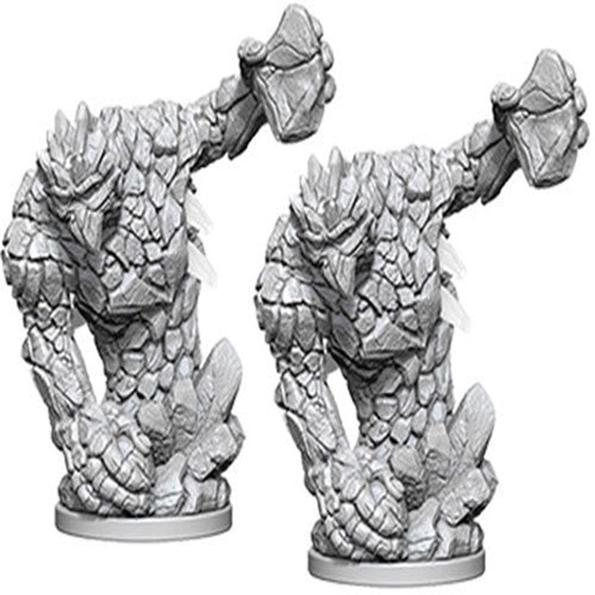 Pathfinder Deep Cuts Unpainted Miniatures: Medium Earth Elemental (73357)
