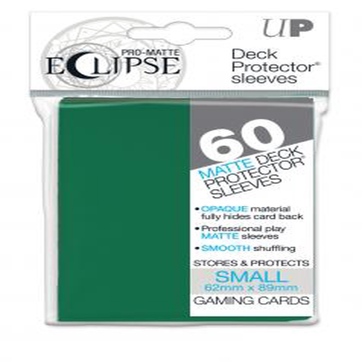 Ultra Pro Small Card Game Sleeves 60ct PRO-Matte Eclipse Forest Green (85831)