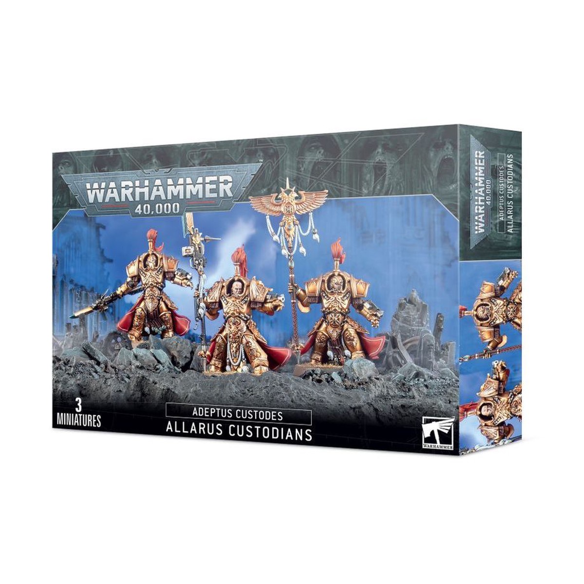 Warhammer 40K Adeptus Custodes: Allarus Custodians