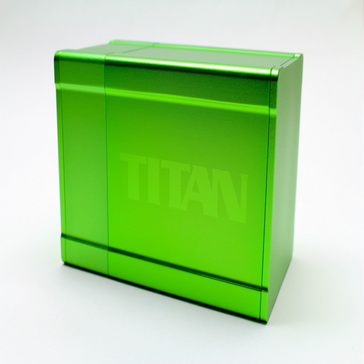 Box Gods Titan Metal Deck Box Green