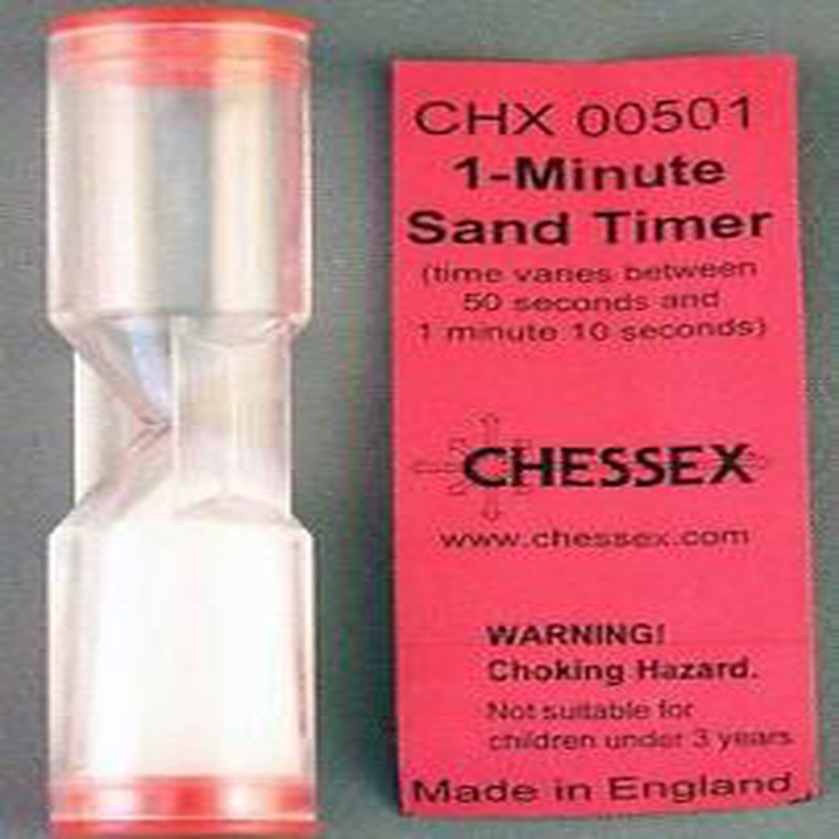 Chessex Sand Timer: 1 Minute (00501)