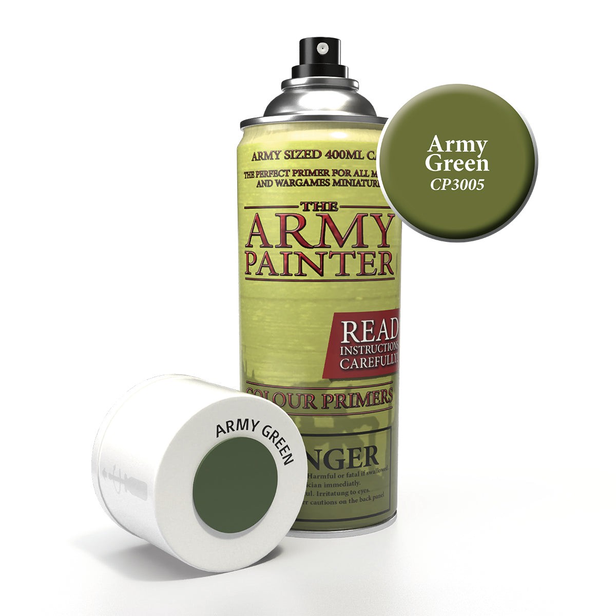 Colour Primer Spray: Army Green