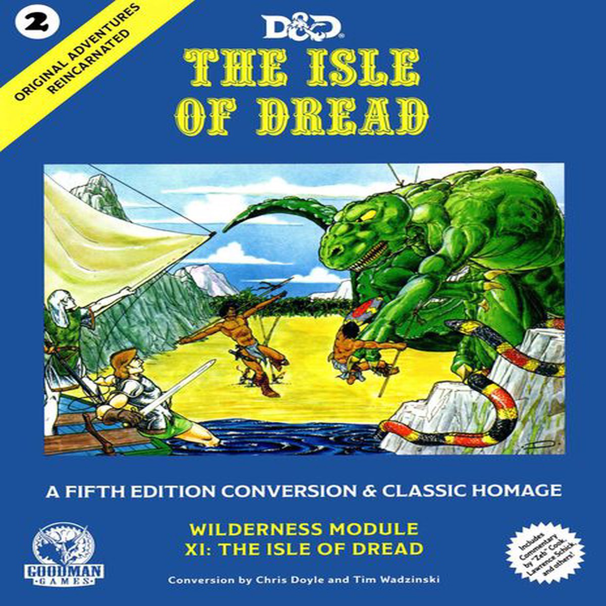 D&D 5e Original Adventures Reincarnated 2 The Isle of Dread