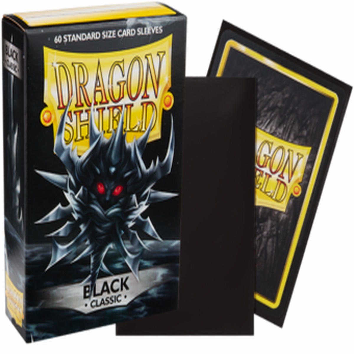 Dragon Shield Classic Standard Sleeves 60ct Black (10702)