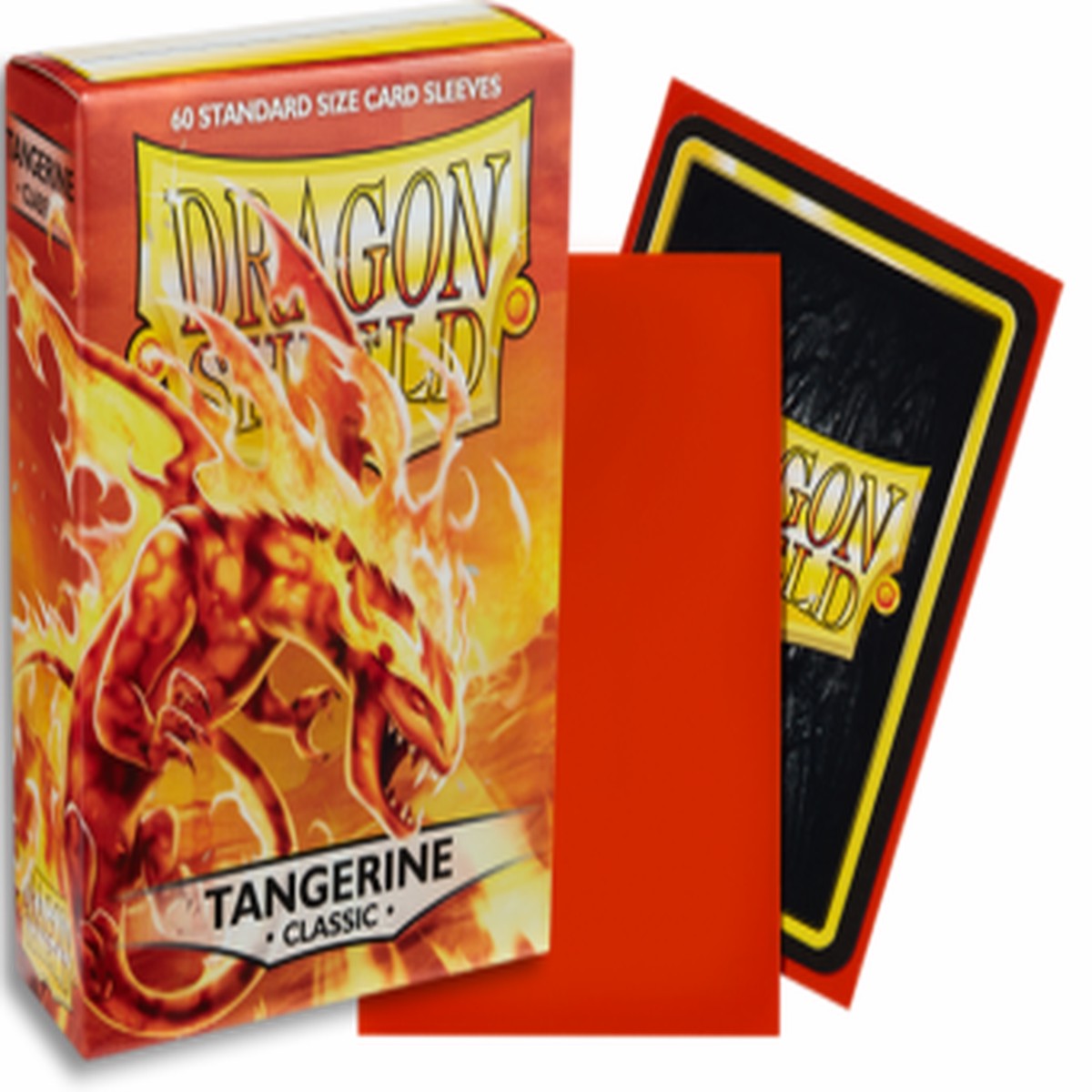 Dragon Shield Classic Standard Sleeves 60ct Tangerine (10730)