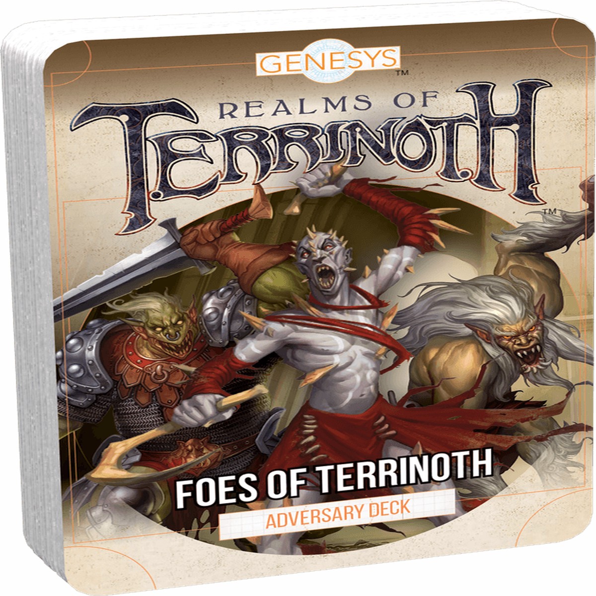 Genesys RPG: Realms of Terrinoth Foes of Terrinoth Adversary Deck