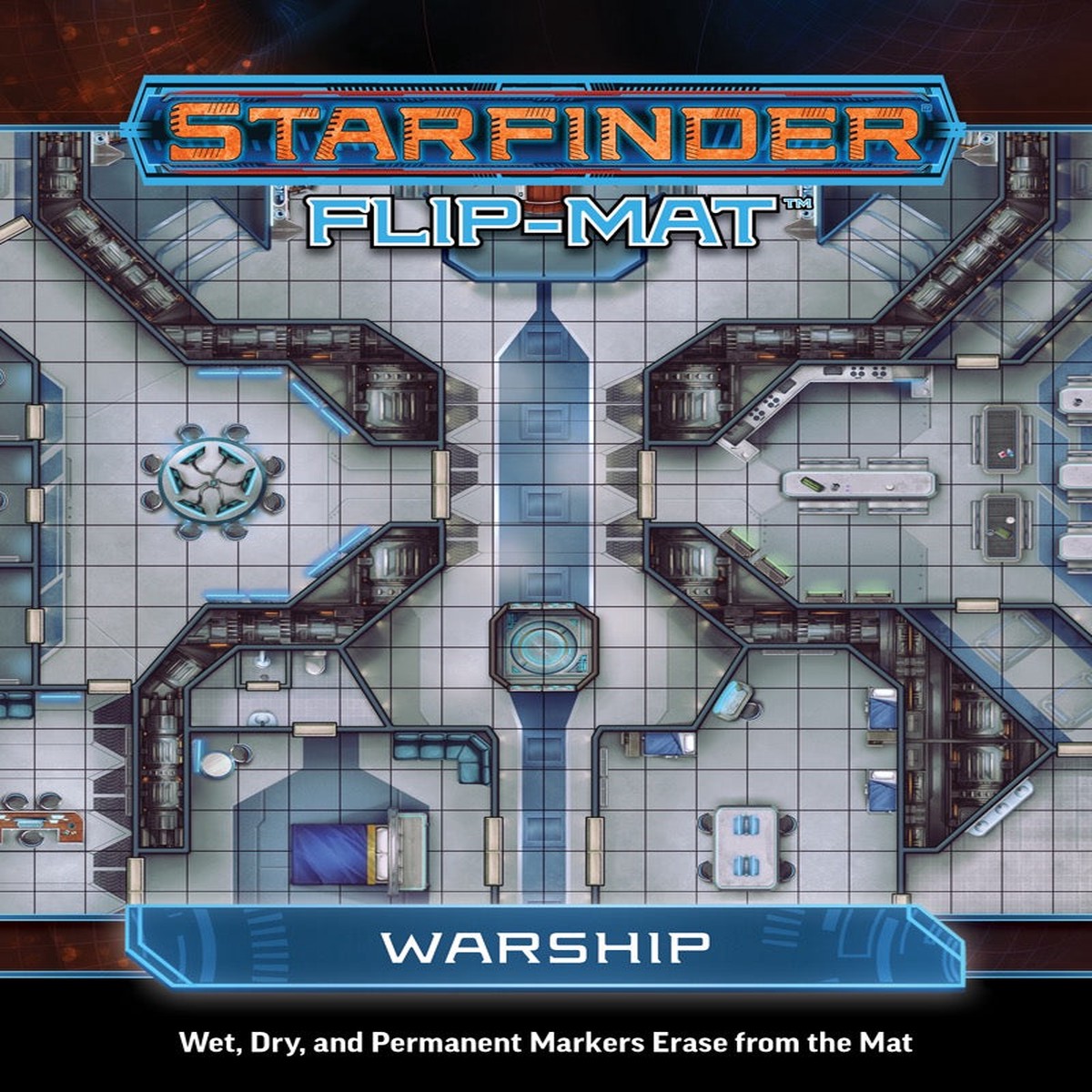 Starfinder Flip Mat Warship