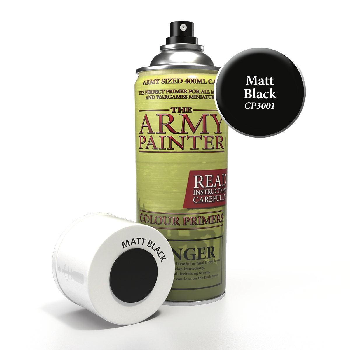 Colour Primer Spray: Matt Black