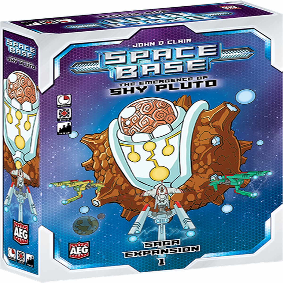 New Arrival Space Base: The Emergence of Shy Pluto