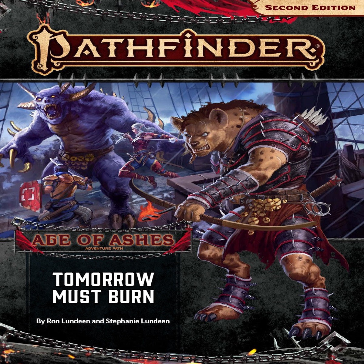 Pathfinder 2e Adventure Path Age of Ashes Part 3 - Tomorrow Must Burn