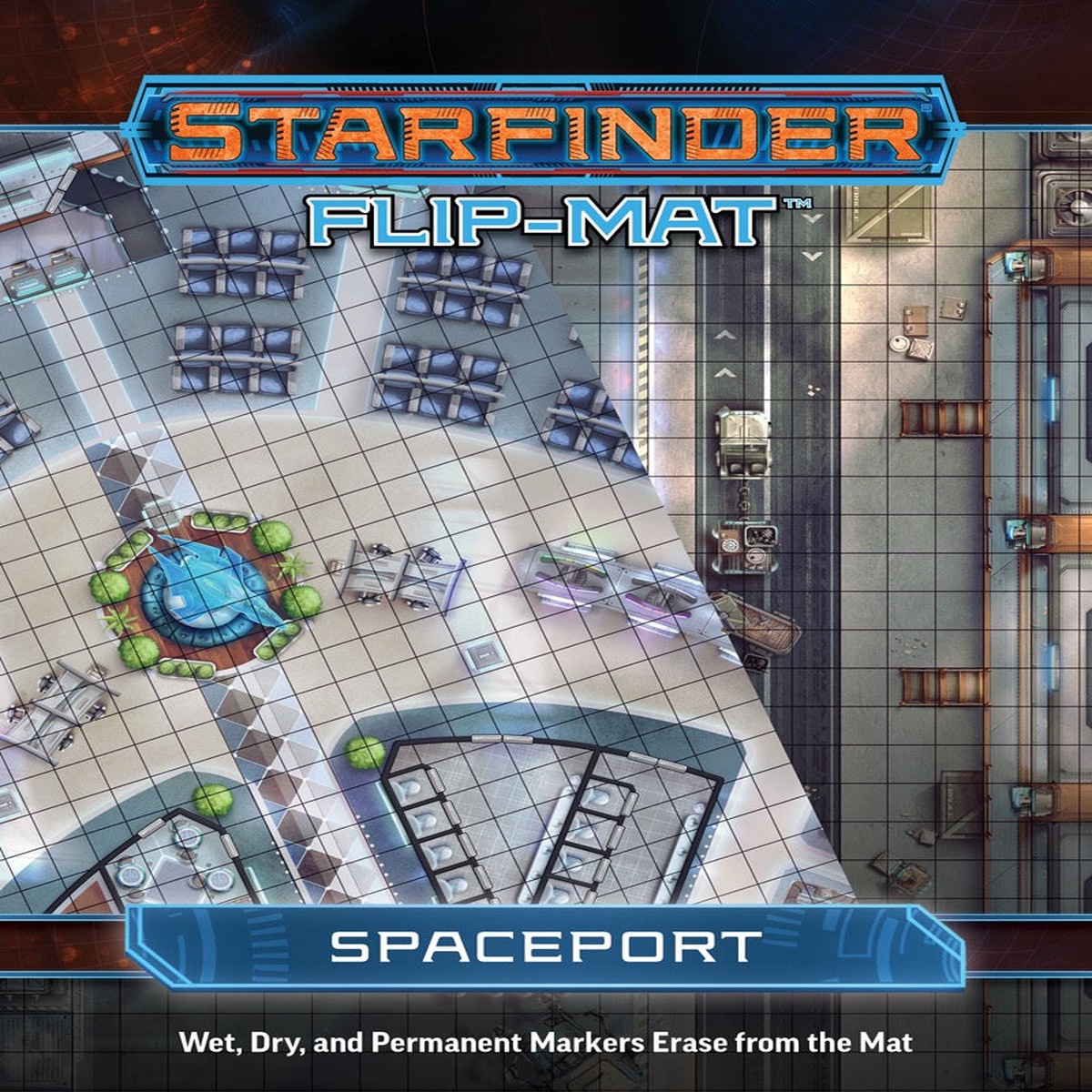 Starfinder Flip Mat Spaceport