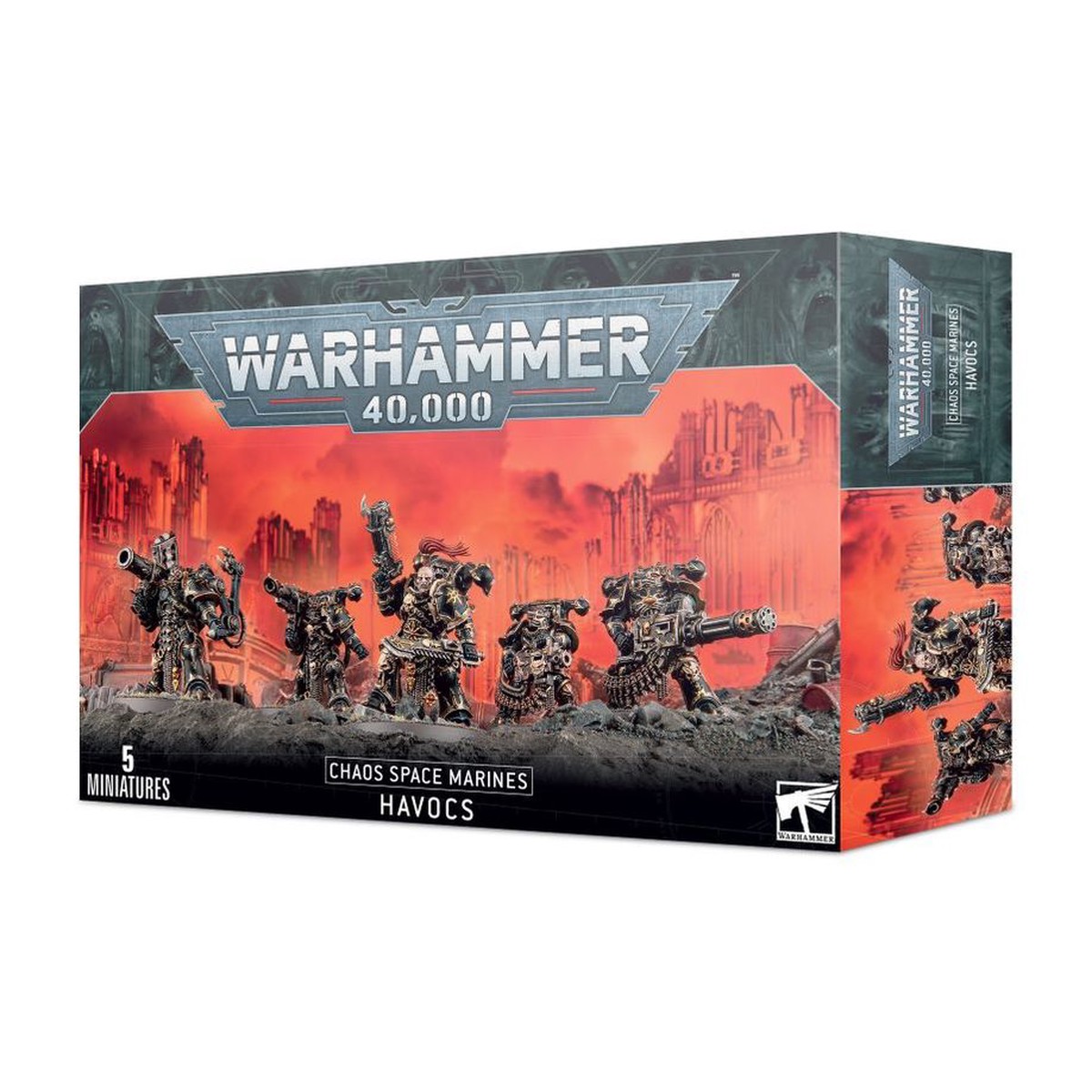 Warhammer 40K Chaos Space Marines: Havocs
