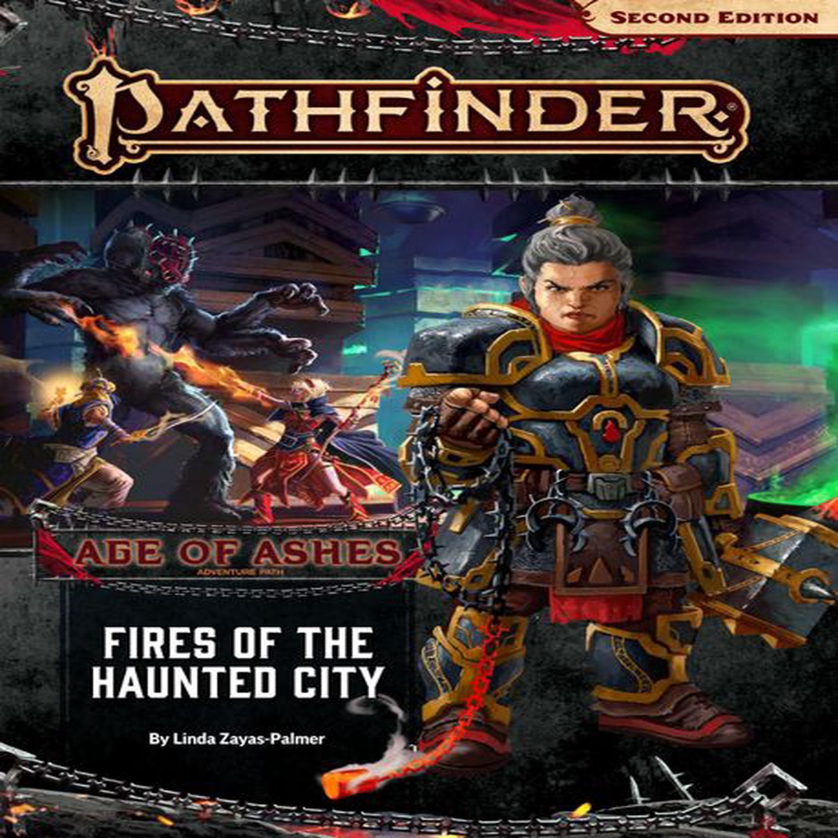 Pathfinder 2e Adventure Path Age of Ashes Part 4 - Fires of the Haunted City