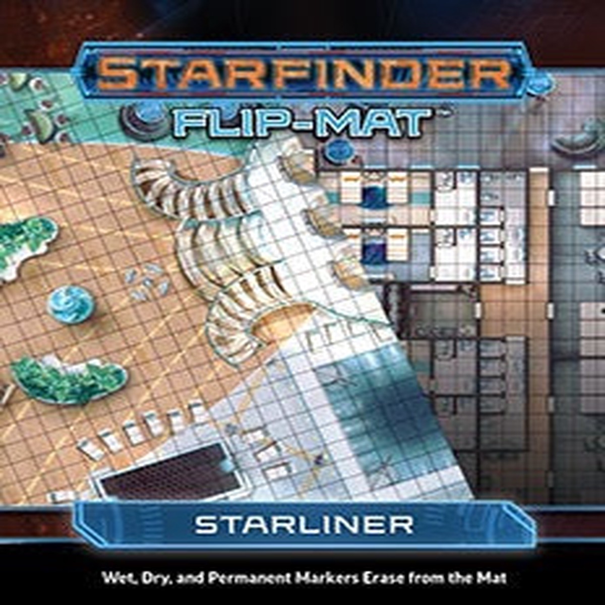 Starfinder Flip Mat Starliner