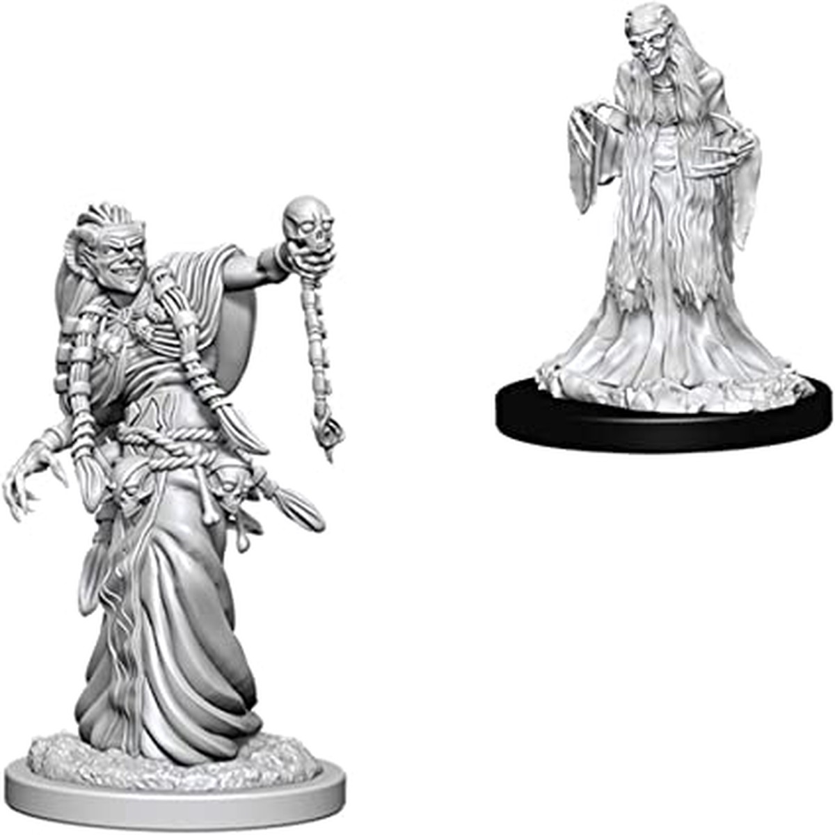 D&D Nolzur's Marvelous Unpainted Miniatures: Green Hag & Night Hag