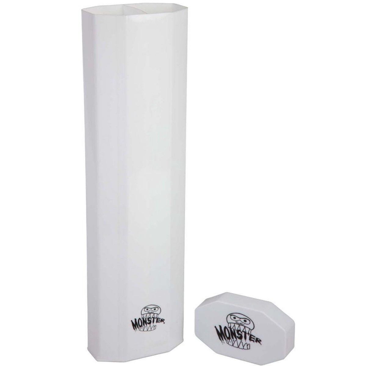 Monster Dual Playmat Tube: Opaque White