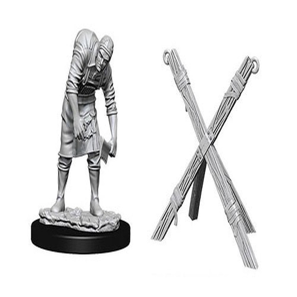 WizKids Deep Cuts Unpainted Miniatures: Assistant & Torture Cross